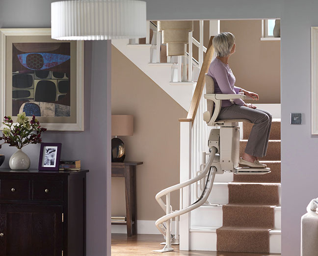 Stannah Curved Stairlift